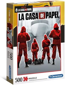 Clementoni Money Heist de Papel/La casa di Carta - Puzzle Adulti 500 pezzi - Foto 1 di 4