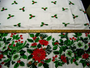"MANTEL ESTAMPADO DE NAVIDAD 72"" X 88" - Imagen 1 de 3