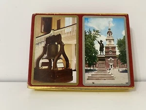 Vintage Samtbox mit 2 Sätzen Spielkarten - Bild 1 von 5