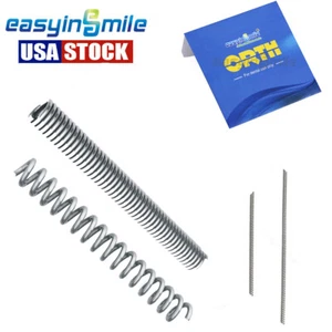 Muelles helicoidales elásticos Niti de resorte abierto para ortodoncia dental 0,010 0,012 2 piezas/paquete - Imagen 1 de 9