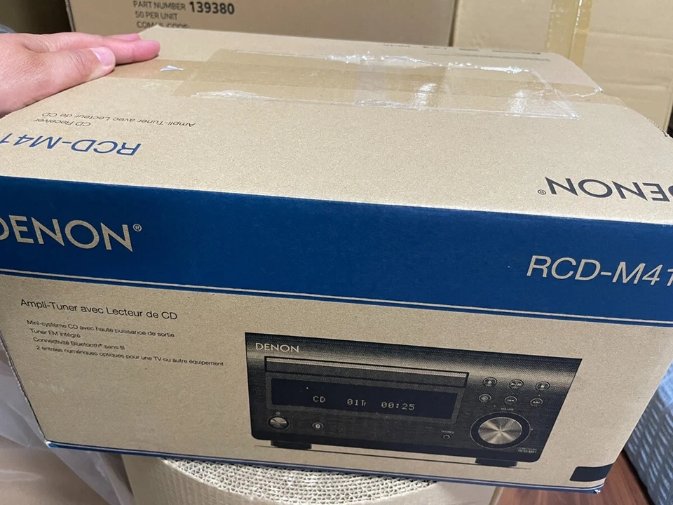 Denon RCD-M41 Radio Diskreter Leistungsverstärker Bluetooth CD 76MHz bis...