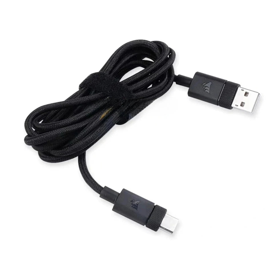 For Corsair Keyboard/Mouse/Virtuoso RGB XT Headset USB-C Charging Cable Cord - Image 1 of 1