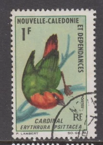 New Caledonia - 1f Bird Issue (Used) 1966 (CV $7) - Picture 1 of 1