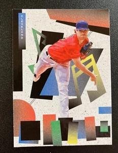 2022 Panini Diamond Kings Shane Bieber Embossing Error 1 / 1 (One of a Kind) - Picture 1 of 2