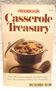 Redbook~Casserole Treasury~1969~Paperback~Cookbook - Foto 1 di 14