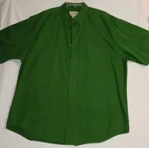 Eddie Bauer Herren Knopfleiste grün kurzärmelig groß - Bild 1 von 12