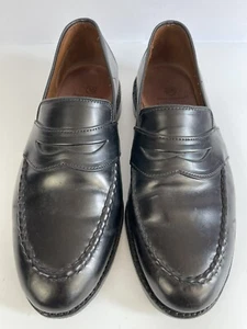 Allen Edmonds Randolph Black Leather Penny Loafers Shoes Men's 10.5 EEE - Picture 1 of 12