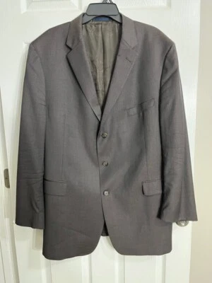 Loro Piana - Blazer Daniel Cremieux para hombre, tela italiana, gris-marrón, EE. UU. Foto 1 de 4