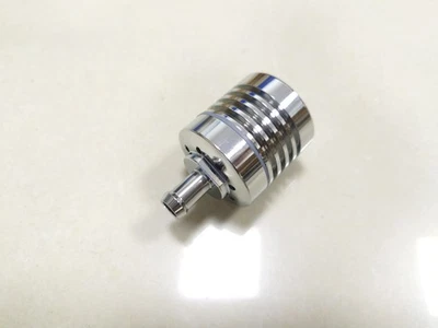 Vented Engine Motor Breather Canister For Harley Sportster Dyna Super Wide Glide Foto 1 de 4