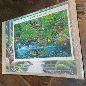 US Pacific Coast Rain Forest 2000 Scott # 3378 Large Sheet MNH 33 Cents Stamps - Picture 1 of 8