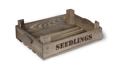 Garden Trading Seedling Wooden Trays (No 3) - Image 1 of 2