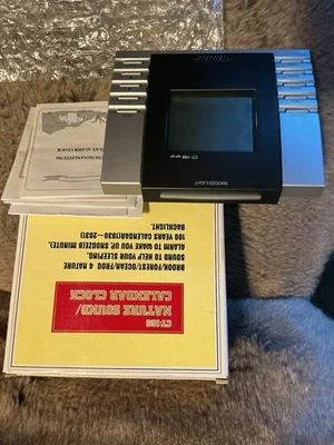 CT-168 Reloj Despertador Sonido Naturaleza con Reposo + Calendario hasta 2031 NUEVO Foto 1 de 4