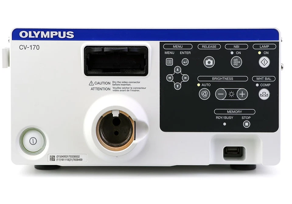 Processador de vídeo Olympus CV-170 com fonte de luz LED integrada - Imagem 1 de 1