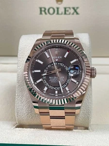 Rolex Skydweller Rosa Everose Oro Chocolate 336935 Como Nuevo 2023 - Imagen 1 de 6