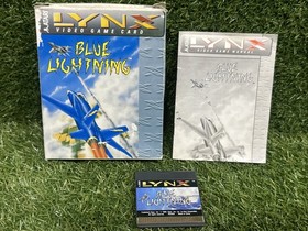 Blue Lightning Atari Lynx Complete With Manual And Box
