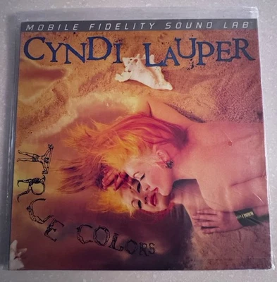 Cyndi Lauper-True Colors (Record, 2015) MoFi Vinyl-Record-LP Foto 1 de 3