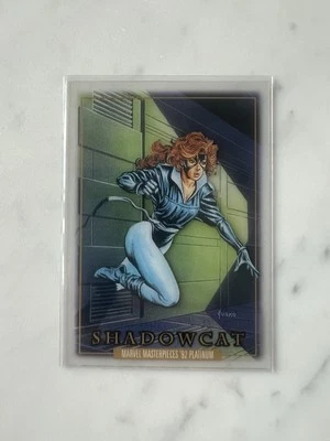 2024 Upper Deck Marvel Masterpieces ’92 Platinum Shadowcat Clear Cut #75 - Image 1 of 2