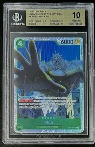 BGS 10 One Piece OP05-032 SR Pica - English - Awakening of the New Era - Graded - Picture 1 of 2