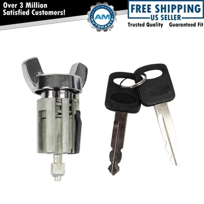 Cilindro de bloqueo de encendido compatible con Ford 1986-1994 1985-1989 Lincoln 1987-1994 Mercury Foto 1 de 3