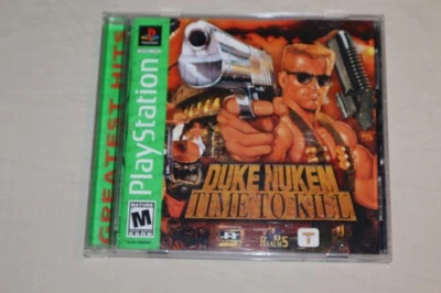 Duke Nukem: Time to Kill Greatest Hits (Sony PlayStation 1, 2001) PS1 COMPLETE - Image 1 of 4