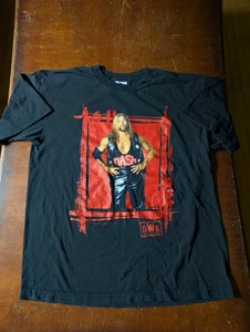 1998 VINTAGE WCW NWO KEVIN NASH BIG SEXY XL WRESTLING SHIRT DOUBLE SIDED USA - Picture 1 of 6