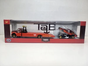 M2 Machines Auto Hauler TW27 1969 C60 Truck 1969 Camaro Z28 Funny Car Tab 1:64 - Picture 1 of 5