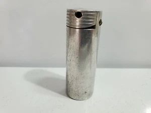 Vintage WORKING 1950's Aluminum Round TRENCH Cigarette Lighter 4708/27 - Picture 1 of 6