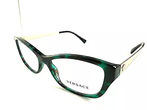 Nuevo marco de gafas Versace Mod.3236 verde 52 mm ojo de gato para mujer Italia #2,7 - Imagen 1 de 12
