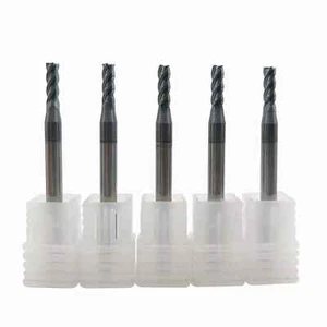 5PCS HRC60 4-Flutes 3mm CNC Tungsten Steel Milling Cutter Dril Bits End Mill - Picture 1 of 8