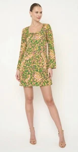 Neu! Flora Bea 100 % Seide Farah Kleid in Rosa Westindien Gr. S Kostenloser Versand! - Bild 1 von 6
