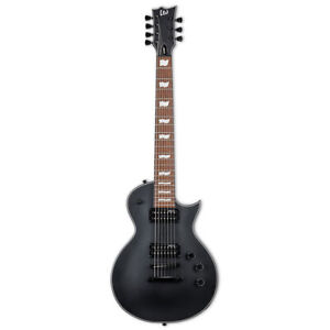 ESP LTD EC-257 BLKS Black Satin 7-Saiter E-Gitarre
