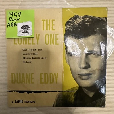 Duane Eddy - The Lonely One 7” Vinyl Record EP VG+ - Image 1 of 4