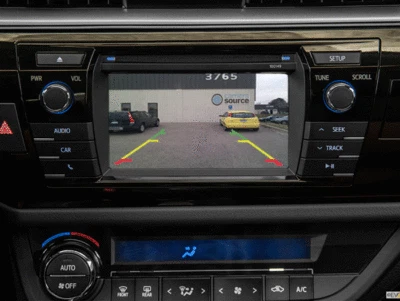 CAMERA SOURCE Backup Camera Kit Compatible with Toyota® Entune/Display Audio