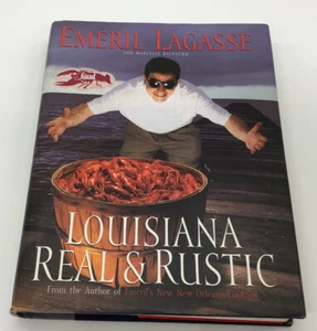 Louisiana Real and Rustic Emeril Lagasse Signed 1st Edition. Cookbook - Picture 1 of 9