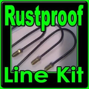 Rustproof Brake line kit AMC Hornet Gremlin 1974 with Factory Power Disc Brakes - Picture 1 of 5