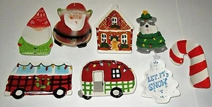 WEIHNACHTEN KERAMIK LECKERBISSEN TELLER SORTIMENT Nr. 2 {Ihre Wahl} - Bild 1 von 2