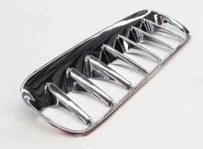 INSERTO CUCHARA CAPÓ CROMADO ESTILO PRADO PARA TOYOTA HILUX VIGO FORTUNER 2004-11 Foto 1 de 3