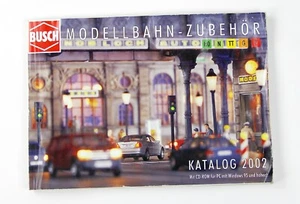 Busch Modellbahn Zubehör Katalog 2002 Original Catalog - Photo 1/10