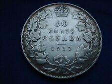 1917 50 FIFTY Cents Canada -  # E1