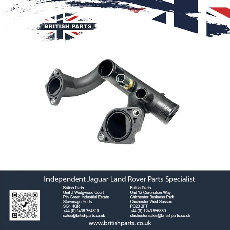 Jaguar X308 J8 3.2 & 4.0 V8 Coolant Outlet Pipe Crossover Pipe Partno AJ85885 - Image 1 of 1
