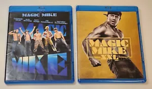 LIKE NEW! Magic Mike & Magic Mike XXL (BLU-RAY + DVD + XXL Digital) - Picture 1 of 7