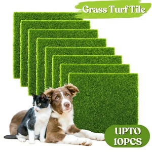 Synthetic Grass Fake Turf Lawn Mat Garden Patio Balcony Outdoor Artificial Grass - Picture 1 of 13