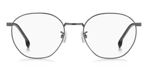 NEW AND AUTHENTIC  BOSS 1797/F KJ1  DK RUTHENIUM  53  19  145 - Picture 1 of 3