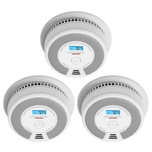 X-Sense Combination SC07 3-pack Smoke and Carbon Monoxide Alarm Brand New - Picture 1 of 3