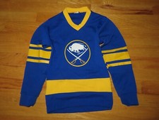 Vintage Artex Label - BUFFALO SABRES (Toddler SMALL) Hockey Jersey