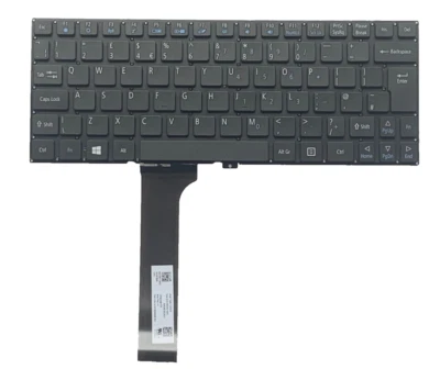 Keyboard qwerty UK Acer Aspire ACM15G6 6037B0119201 ACM15G66GB-930 Black - Image 1 of 3