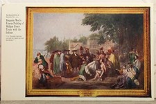 Art Benjamin West William Penn Treaty With Indians Postcard Old Vintage Card PC