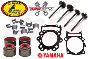 Yamaha Raptor 700 YFM700R Intake Exhaust Valve Kit KIBBLEWHITE Red Seals Keepers - Picture 1 of 22