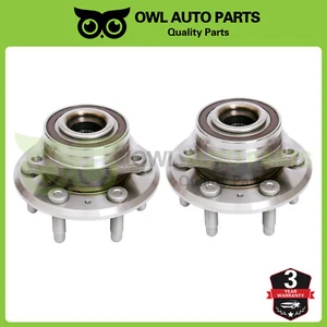 Set 2010-2015 2016 Cadillac SRX Front Rear Wheel Bearing Hub for 2011 Saab 9-4x - Picture 1 of 7