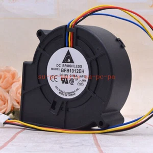 Delta BFB1012EH 12V 2.94A 3 Wires Dual Ball Bearing Turbo Blower Centrifugal FAN - Picture 1 of 4